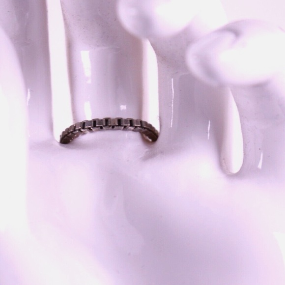 LIONETTE MARSALIS RHINESTONE HAND CHAIN WRIST CLASP - Picture 8 of 10